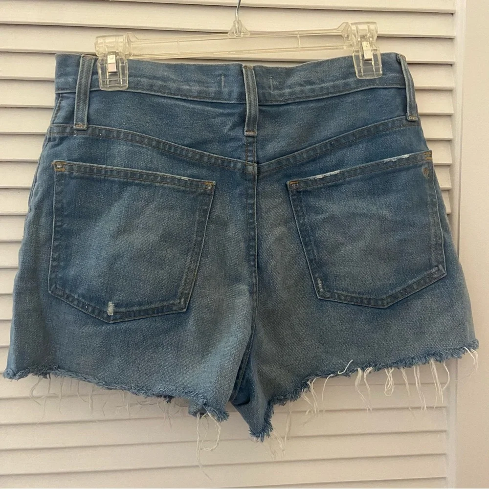 Madewell Perfect Vintage Denim Jean Short in Bowman Wash - Picture 9 of 10
